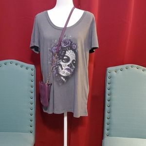 CLOSET SALE!!! Sugar skull tee